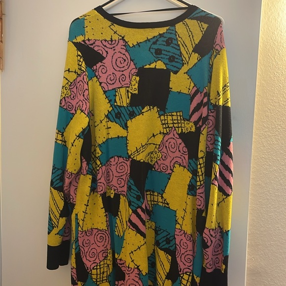 Torrid Disney The Nightmare Before Christmas Sally Cardigan Button Front Sweater - Picture 8 of 8